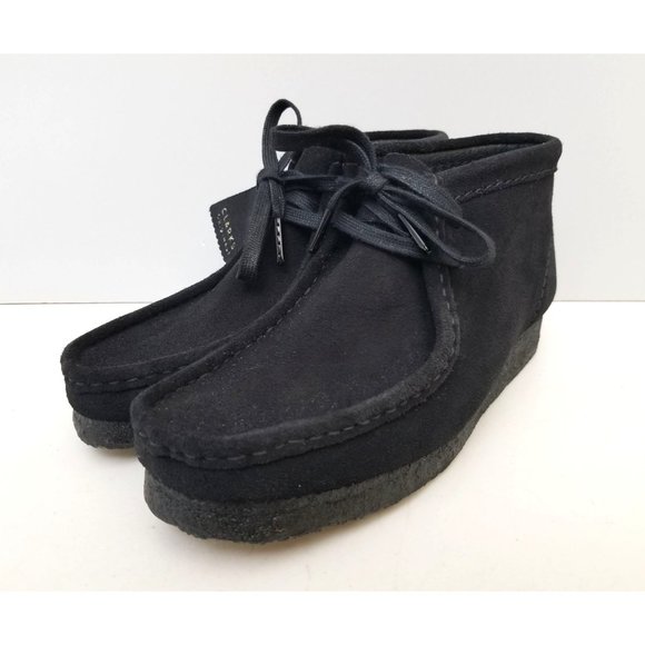 Clark\'s Charles F. Stead Wallabee Moccasin Black Suede Chukka Boot Mens Size 11M Clarks Chukka Boot Men main image 2